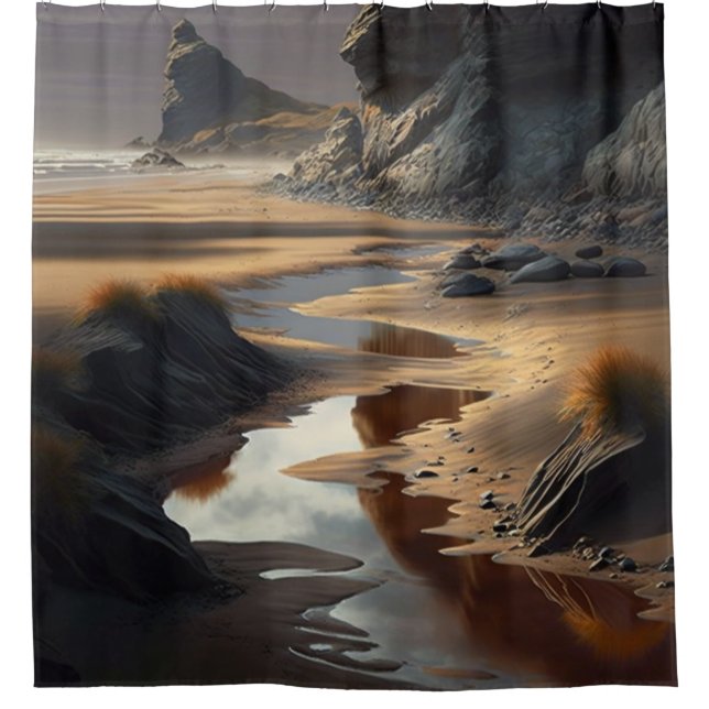 Cortina Para Box Sunset Shore (Frente)