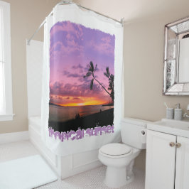 Cortina Para Box Sunset tropical