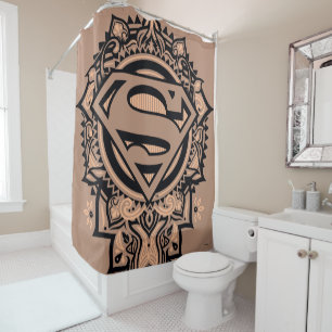 Cortina Para Box Supergirl Mandala Graphic