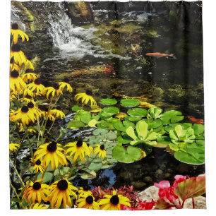 Cortina Para Box Susanos De Olhos Negros Por Koi Pond