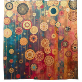 Cortina Para Box Suspenso Dourado