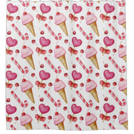 Cortina Para Box Sweet seamless pattern