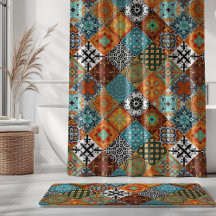 Talavera Tles Turquesa Verde Laranja Preto Branco