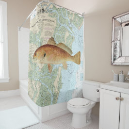 Cortina Para Box Tambor Vermelho na Ilha Tybee até Gráfico de Som D