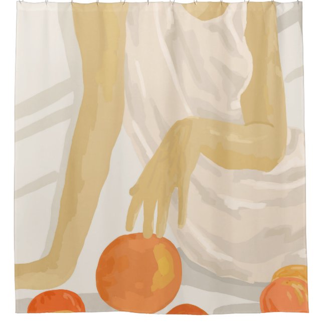 Cortina Para Box Tangerine Grace (Frente)