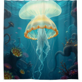 Cortina Para Box „Tanz der Quallen – Magie aus der Tiefe“