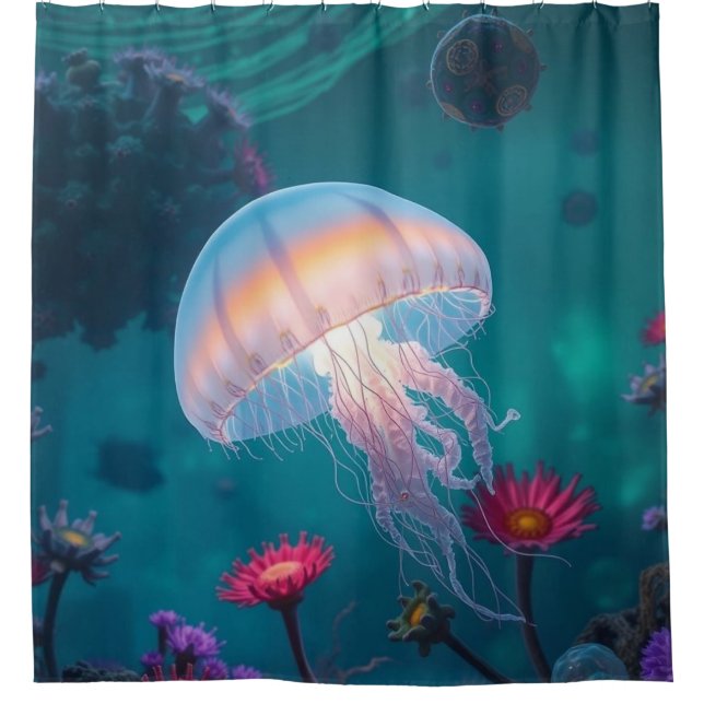 Cortina Para Box „Tanz der Quallen – Magie aus der Tiefe“ (Frente)