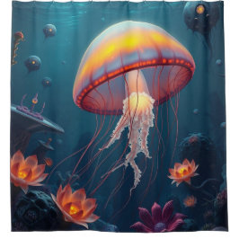 Cortina Para Box „Tanz der Quallen – Magie aus der Tiefe“