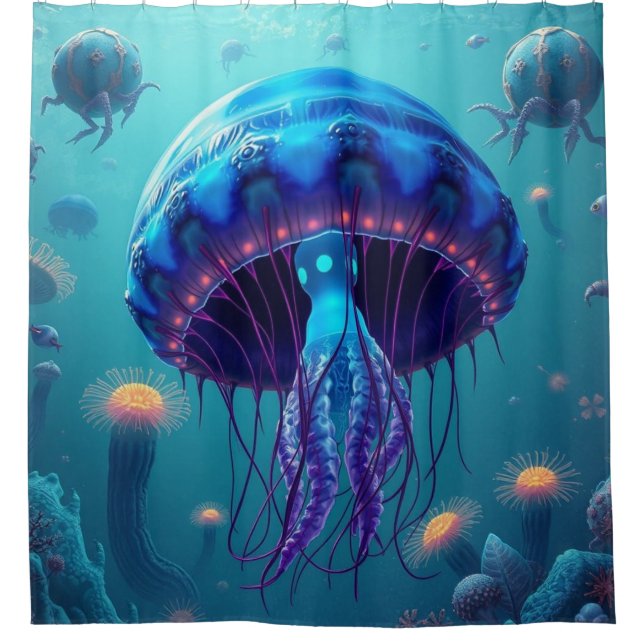 Cortina Para Box „Tanz der Quallen – Magie aus der Tiefe“ (Frente)