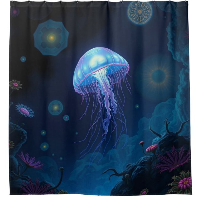 Cortina Para Box „Tanz der Quallen – Magie aus der Tiefe“ (Frente)