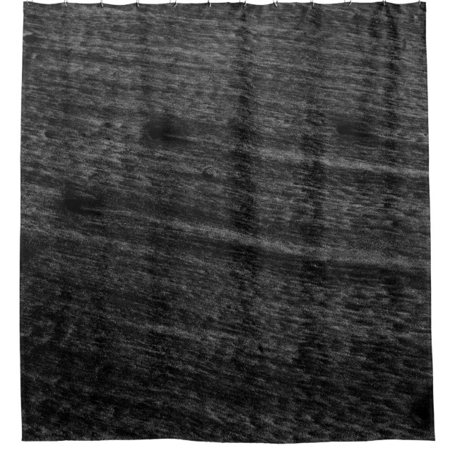 Cortina Para Box tapete preto e branco (Frente)