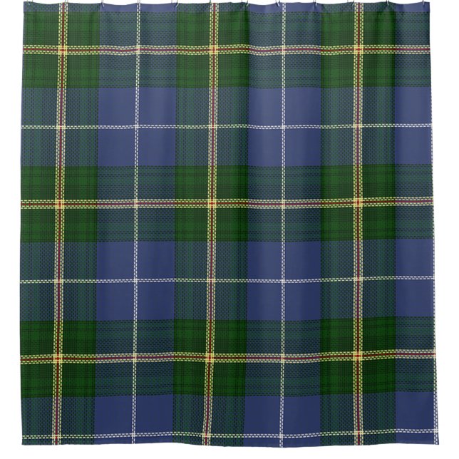 Cortina Para Box Tartan da Nova Escócia (Frente)