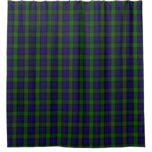 Cortina Para Box Tartan escocês da herança de Gunn do clã