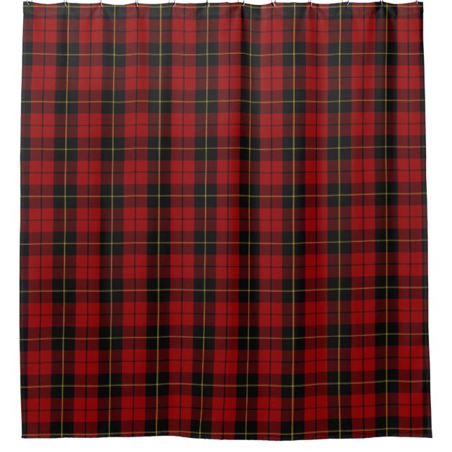 Cortina Para Box Tartan escocês da herança de Wallace do clã (Frente)