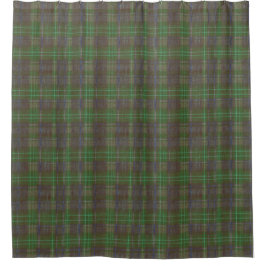 Cortina Para Box Tartan Verde Floresta Cabana