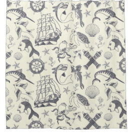 Cortina Para Box Tatuagens Antigas Do Marinheiro, Patteradas