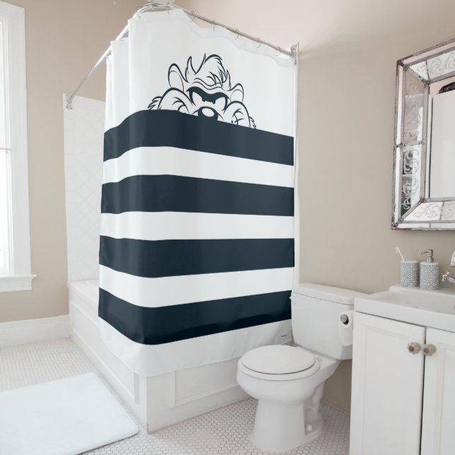 Cortina Para Box TAZ™ Ocultando em faixas (In Situ)