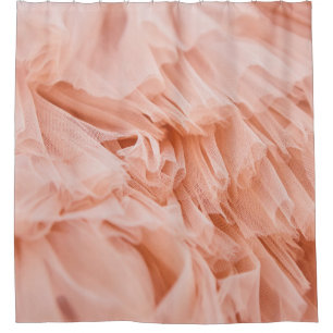 Cortina Para Box Tecido rosa macio em cores pastel. Tecidos