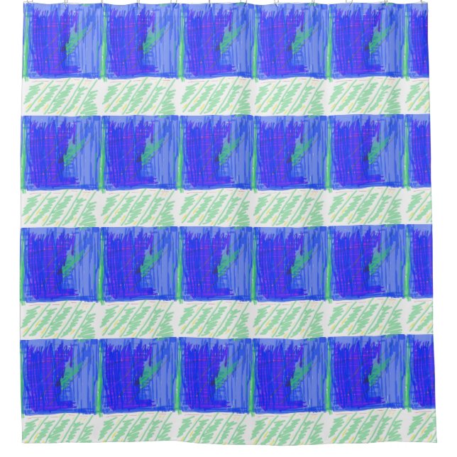 Cortina Para Box Tema náutico (Frente)