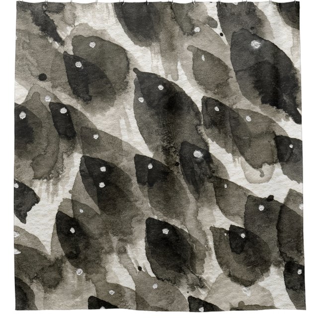 Cortina Para Box Tempestade de Peixes (Frente)