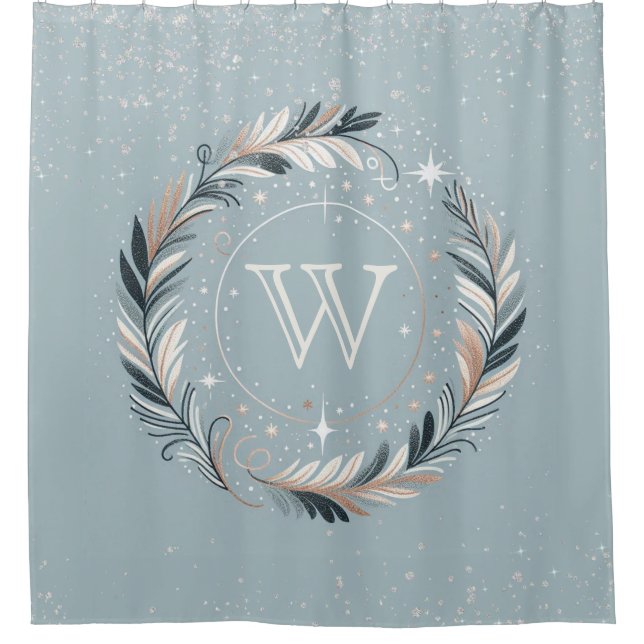 Cortina Para Box Terra de inverno encantada (Frente)