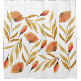 Cortina Para Box Terracotta Mustard Yellow