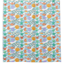 Cortina Para Box Tesouros oceânicos