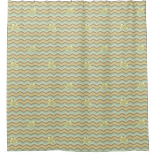 Cortina Para Box teste padrão abstrato colorido, ondas
