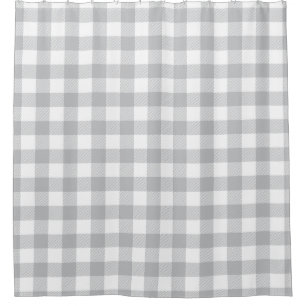 Cortina Para Box Teste padrão Checkered da xadrez cinzenta do