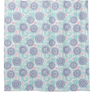 Cortina Para Box Teste padrão étnico de Paisley
