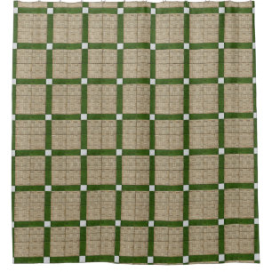 Cortina Para Box Teste padrão mediterrâneo cerâmico dos azulejos