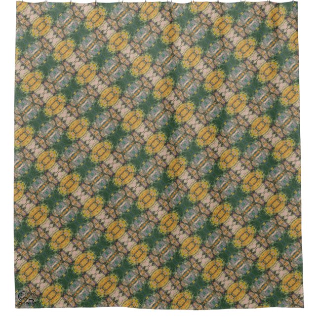 Cortina Para Box Textura #3 de obra La roca (Frente)