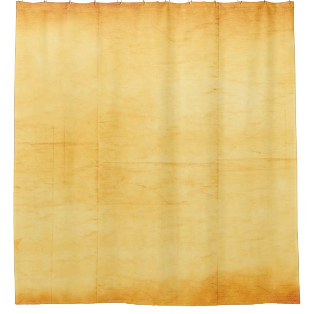 Cortina Para Box Textura antiga de papel amarelo (Frente)