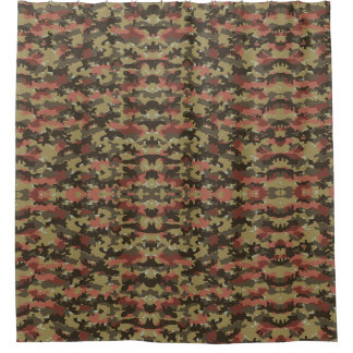 Cortina Para Box Textura Camo Marrom