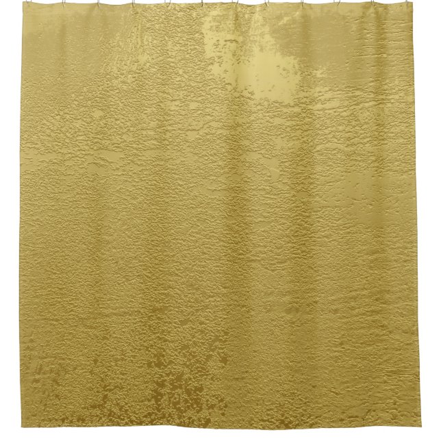 Cortina Para Box Textura de fundo dourada (Frente)