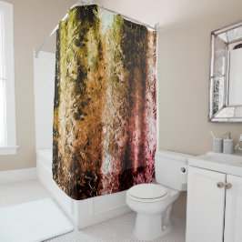 Cortina Para Box Textura fibrosa envelhecida e sujeira ou queimada