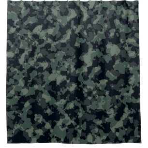 Cortina Para Box Textura militar de Camouflage