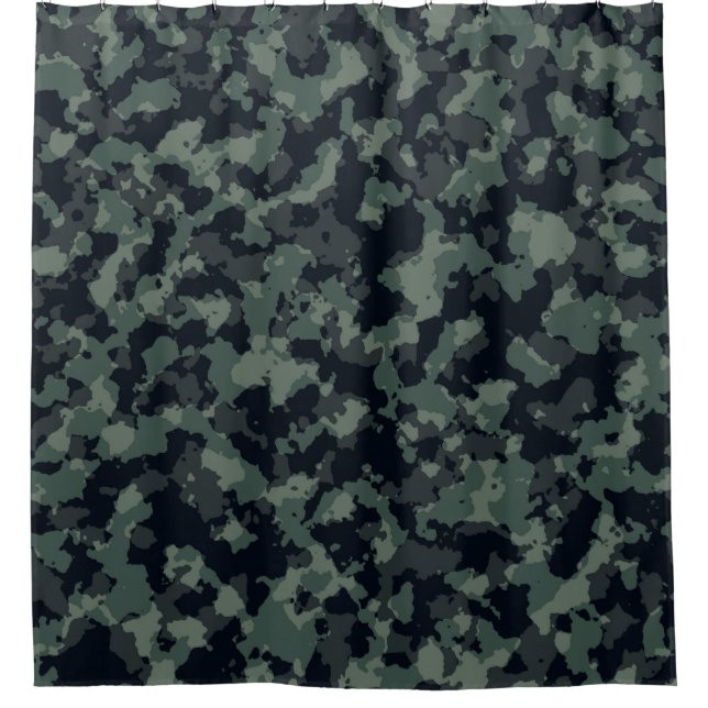 Cortina Para Box Textura militar de Camouflage (Frente)