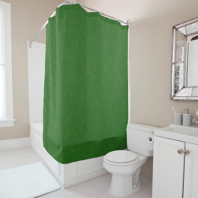 Cortina Para Box Textura verde de denim, (In Situ)