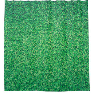 Cortina Para Box Textura verde de grama de campo