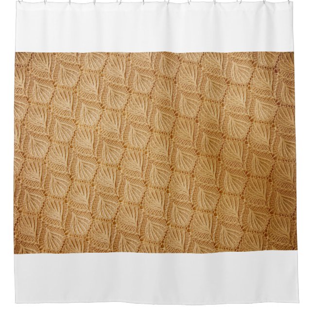 Cortina Para Box texturas do tecido de rendas (Frente)