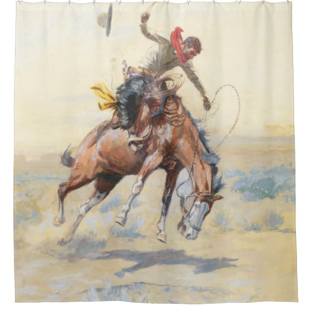 Cortina Para Box The Bucker 1904 Charles Marion Russell (Frente)