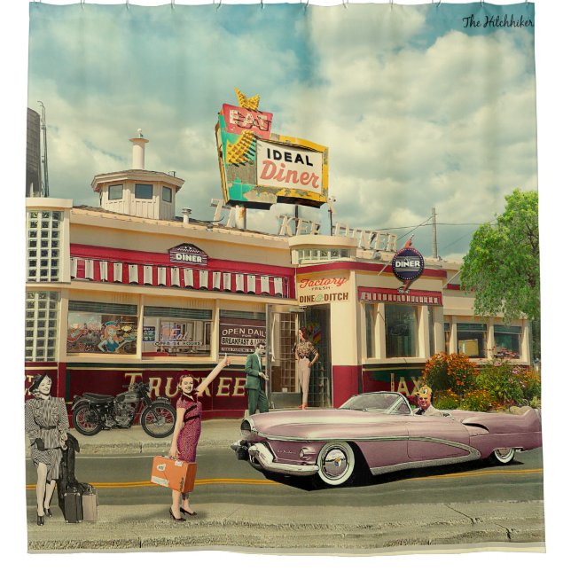 Cortina Para Box The Hitchhikers (Frente)