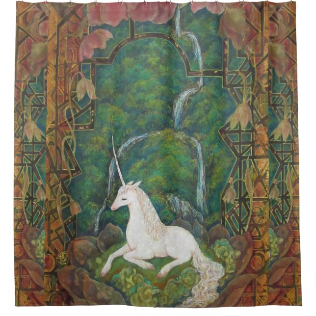 Cortina Para Box The Unicorn's Secret Garden (Frente)