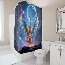 Cortina Para Box The Winged Violin of Moonlit Realms