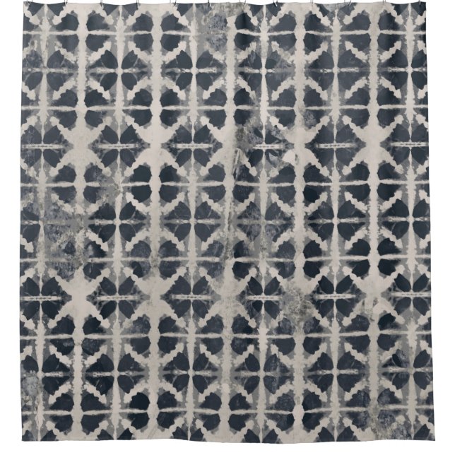 Cortina Para Box Tie dye texture creative repeat modern patternafri (Frente)