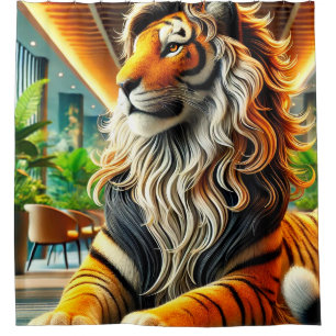 Cortina Para Box Tiger Art