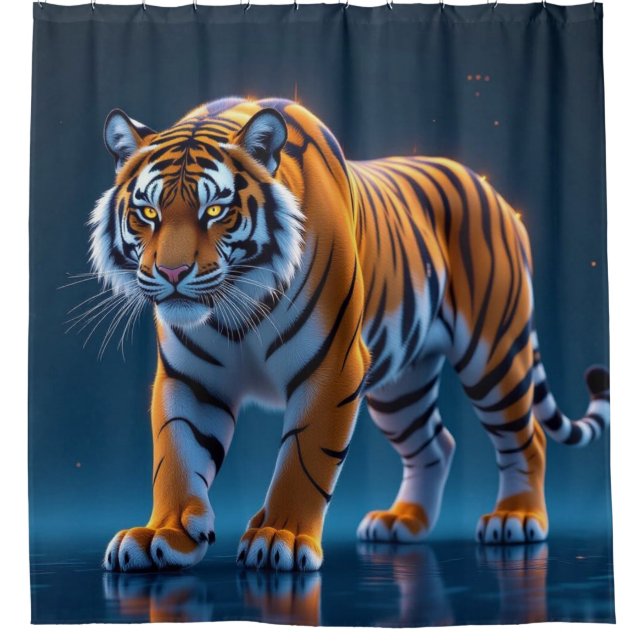 Cortina Para Box „Tiger – König des Dschungels“ (Frente)