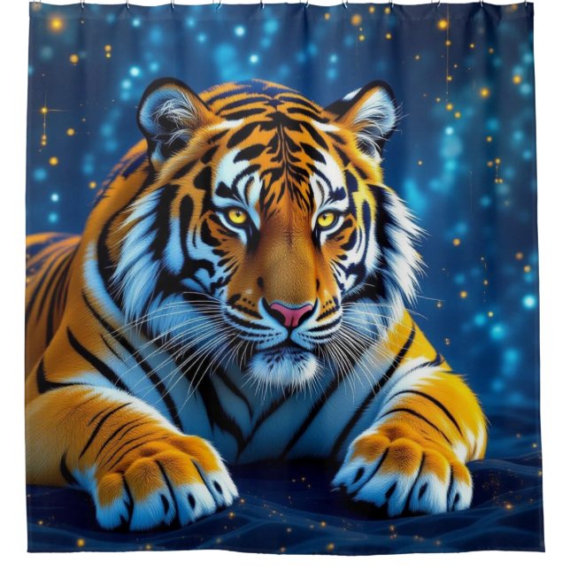 Cortina Para Box „Tiger – König des Dschungels“ (Frente)