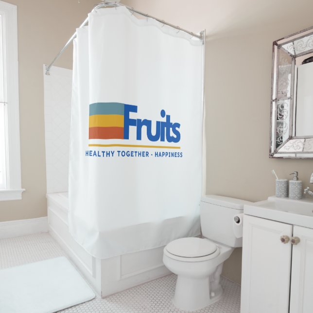 Cortina Para Box Tipografia Fruta (In Situ)